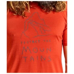 Ortovox 150 Cool Mountain Protector T-Shirt - Merino Shirt -Ortovox Outdoor ortovox 150 cool mountain protector t shirt merino shirt detail 5