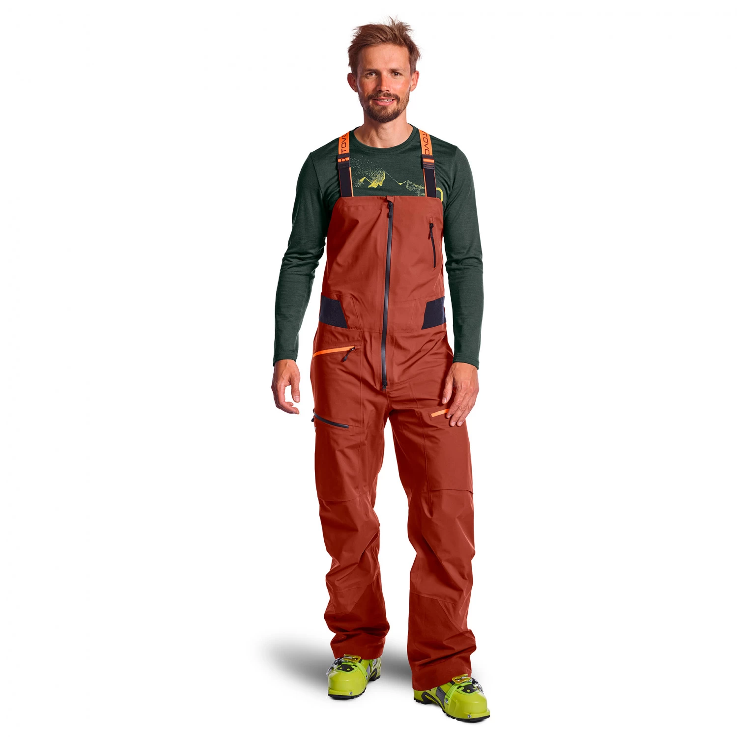 Ortovox 3L Deep Shell Bib Pants - Ski Trousers 3 Ortovox 3L Deep Shell Bib Pants - Ski Trousers - Image 3