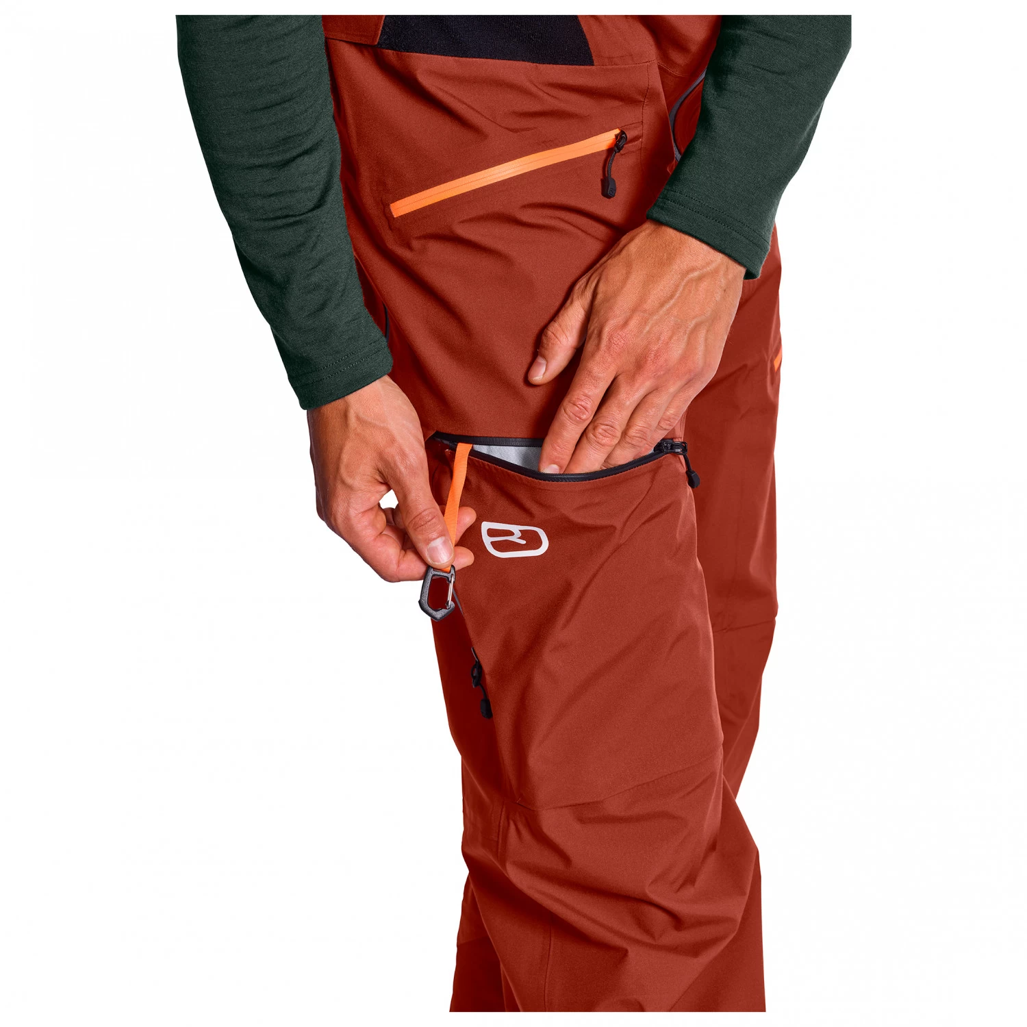 Ortovox 3L Deep Shell Bib Pants - Ski Trousers 5 Ortovox 3L Deep Shell Bib Pants - Ski Trousers - Image 5