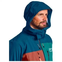 Ortovox 3L Deep Shell Jacket - Ski Jacket -Ortovox Outdoor ortovox 3l deep shell jacket ski jacket detail 3