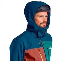Ortovox 3L Deep Shell Jacket - Ski Jacket -Ortovox Outdoor ortovox 3l deep shell jacket ski jacket detail 4