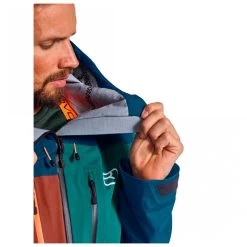 Ortovox 3L Deep Shell Jacket - Ski Jacket -Ortovox Outdoor ortovox 3l deep shell jacket ski jacket detail 5