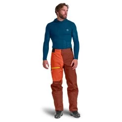 Ortovox 3L Ortler Pants - Waterproof Trousers -Ortovox Outdoor ortovox 3l ortler pants waterproof trousers detail 5