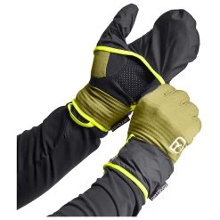 Ortovox Fleece Grid Cover Glove - Gloves -Ortovox Outdoor ortovox fleece grid cover glove gloves detail 3