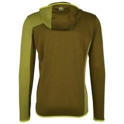 Ortovox Fleece Light Grid Hooded Jacket - Fleece Jacket -Ortovox Outdoor ortovox fleece light grid hooded jacket fleece jacket detail 4