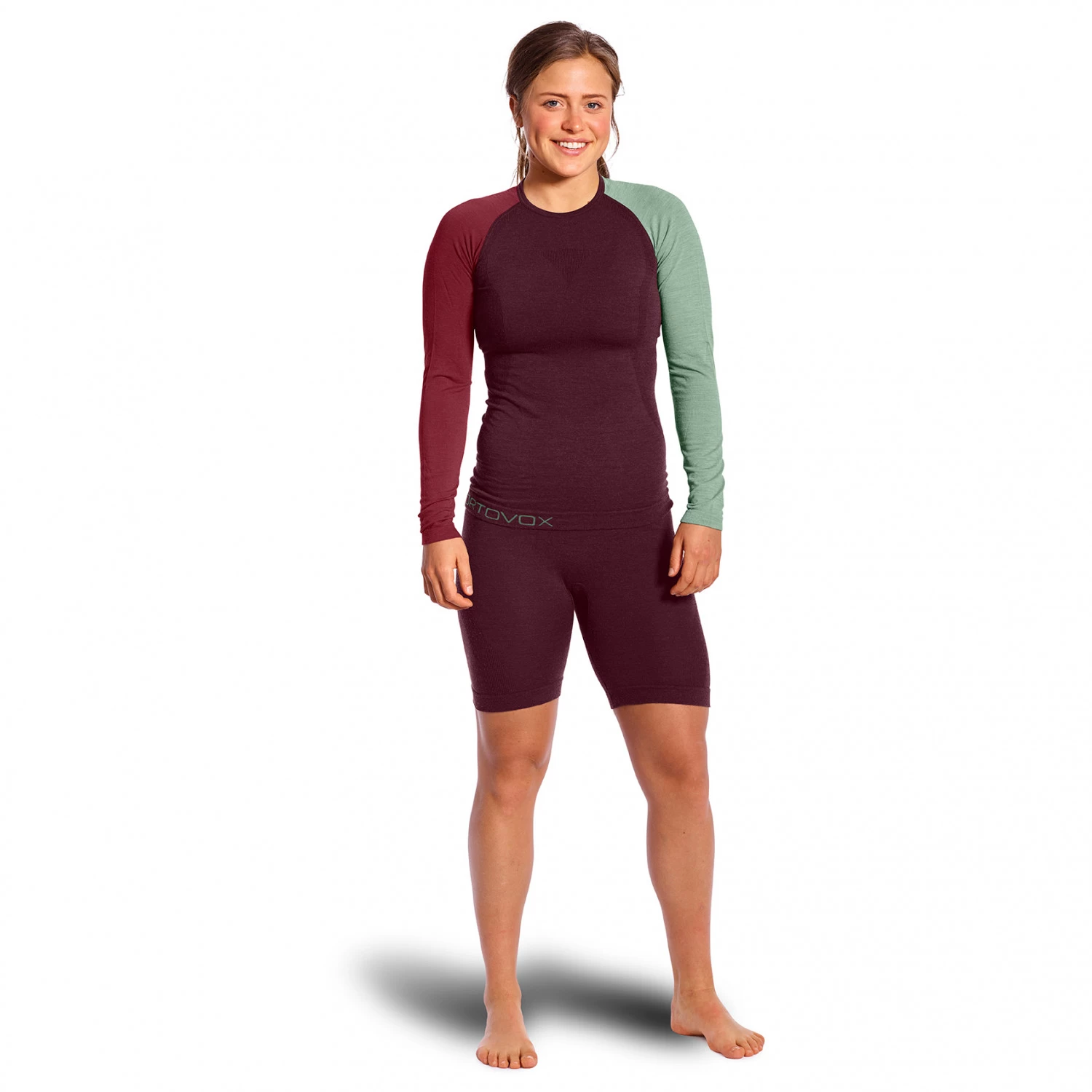 Ortovox Women's 120 Comp Light Long Sleeve - Merino Base Layer 2 Ortovox Women's 120 Comp Light Long Sleeve - Merino Base Layer - Image 2