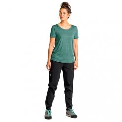 Ortovox Women's 120 Cool Tec Clean T-Shirt - Merino Shirt -Ortovox Outdoor ortovox womens 120 cool tec clean t shirt merino shirt detail 3