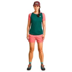 Ortovox Women's 120 Tec Fast Mountain T-Shirt - Merino Shirt -Ortovox Outdoor ortovox womens 120 tec fast mountain t shirt merino shirt detail 5