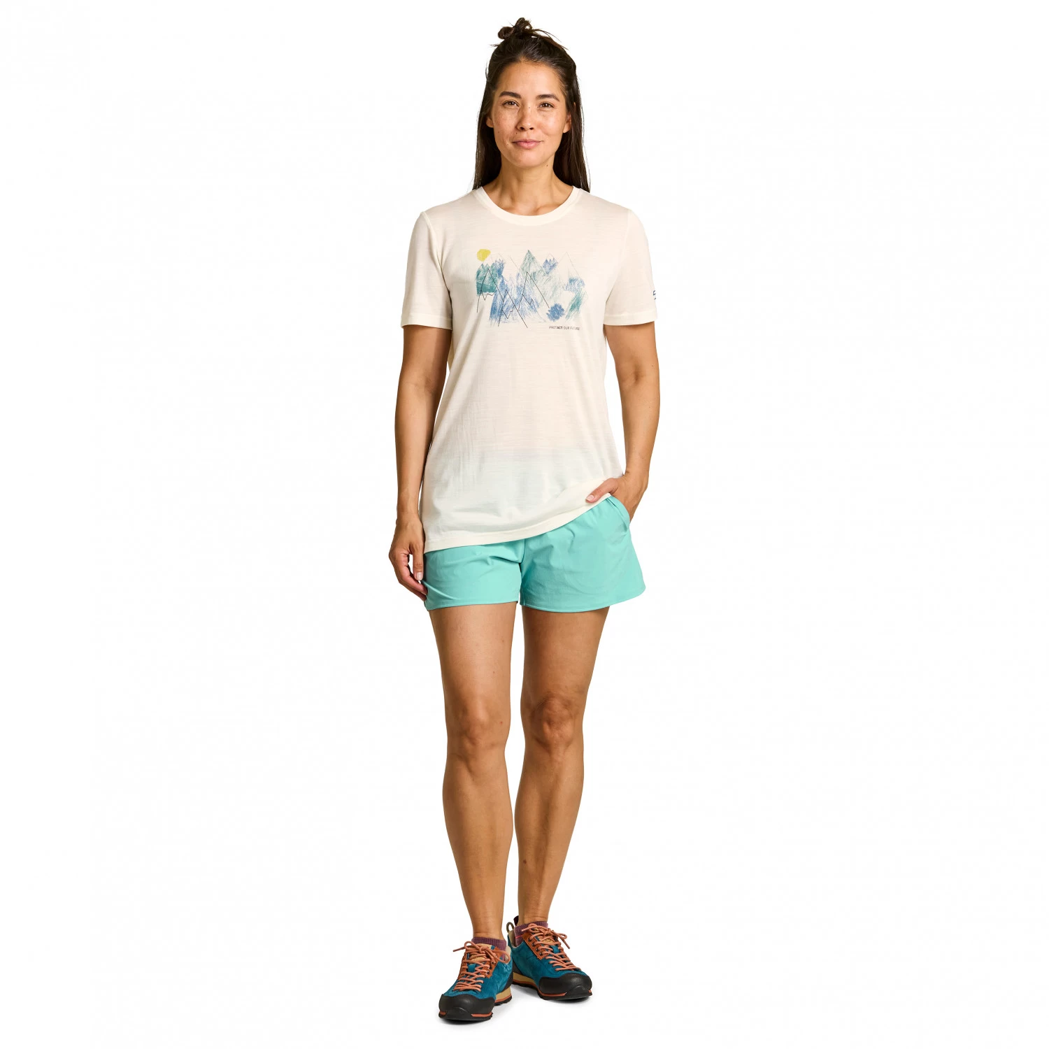 Ortovox Women's 140 Cool Mountain Playground T-Shirt - Merino Shirt 2 Ortovox Women's 140 Cool Mountain Playground T-Shirt - Merino Shirt - Image 2
