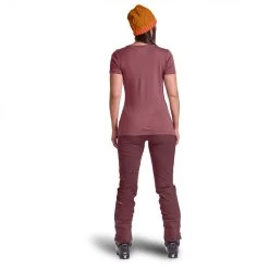 Ortovox Women's 185 Merino Tangram Logo - Merino Shirt -Ortovox Outdoor ortovox womens 185 merino tangram logo merino shirt detail 3