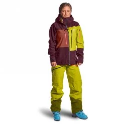 Ortovox Women's 3L Deep Shell Jacket - Ski Jacket -Ortovox Outdoor ortovox womens 3l deep shell jacket ski jacket detail 3