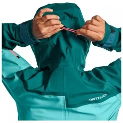 Ortovox Women's 3L Guardian Shell Jacket - Ski Jacket 16 Ortovox Women's 3L Guardian Shell Jacket - Ski Jacket -Ortovox Outdoor ortovox womens 3l guardian shell jacket ski jacket detail 7