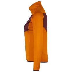 Ortovox Women's Fleece Grid Jacket - Fleece Jacket -Ortovox Outdoor ortovox womens fleece grid jacket fleece jacket detail 2