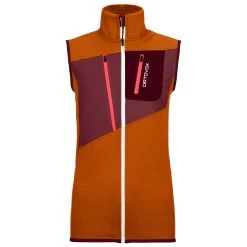 Ortovox Women's Fleece Grid Vest - Merino Vest