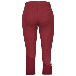 Ortovox Women's Fleece Light Short Pants - Merino Base Layer -Ortovox Outdoor ortovox womens fleece light short pants merino base layer bf detail 3