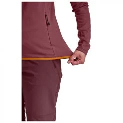 Ortovox Women's Fleece Plus Vest - Fleece Vest -Ortovox Outdoor ortovox womens fleece plus vest fleece vest detail 3