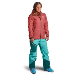 Ortovox Women's Swisswool Zinal Jacket - Insulation Jacket -Ortovox Outdoor ortovox womens swisswool zinal jacket insulation jacket detail 3