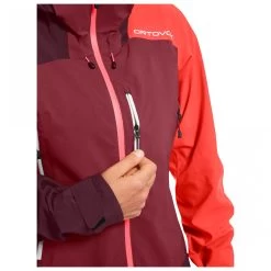 Ortovox Women's Westalpen 3L Jacket - Waterproof Jacket 17 Ortovox Women's Westalpen 3L Jacket - Waterproof Jacket -Ortovox Outdoor ortovox womens westalpen 3l jacket waterproof jacket detail 6