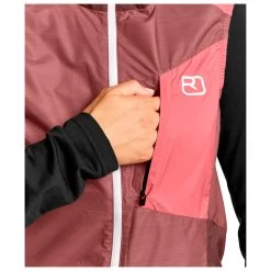 Ortovox Women's Windbreaker Vest - Windproof Vest -Ortovox Outdoor ortovox womens windbreaker vest windproof vest detail 4