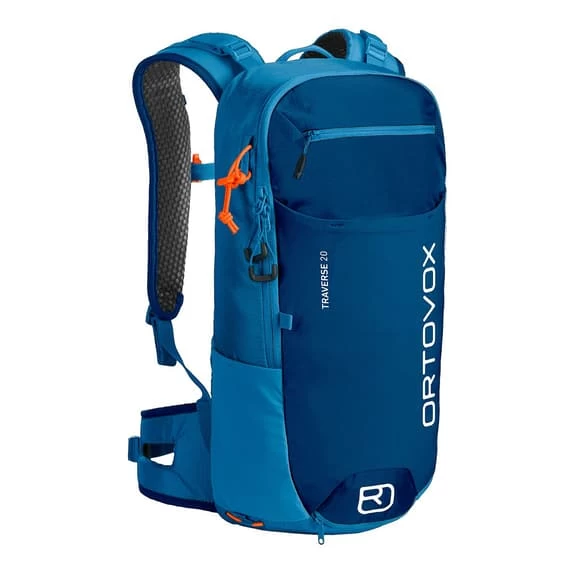 Ortovox Traverse 20L Backpack Electric Blue 1 Ortovox Traverse 20L Backpack Electric Blue